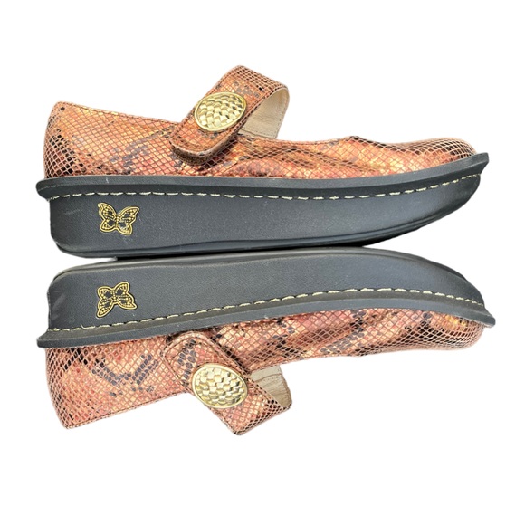 Alegria Shoes - Alegria Paloma Leather Mary Jane PAL-742W Slip Resistant EUC